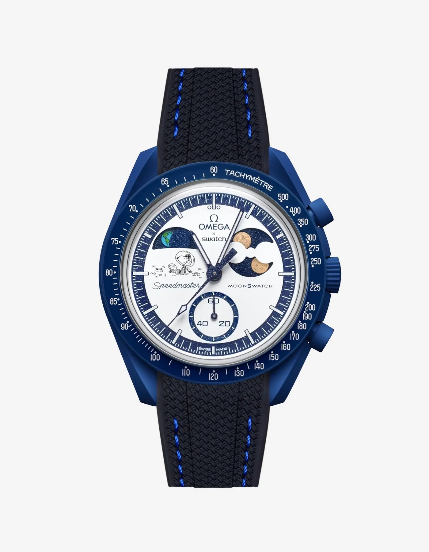 Custom Strap - OMEGA® X SWATCH® BIOCERAMIC MOONSWATCH™ – MISSION TO THE MOON – MOONSHINE GOLD