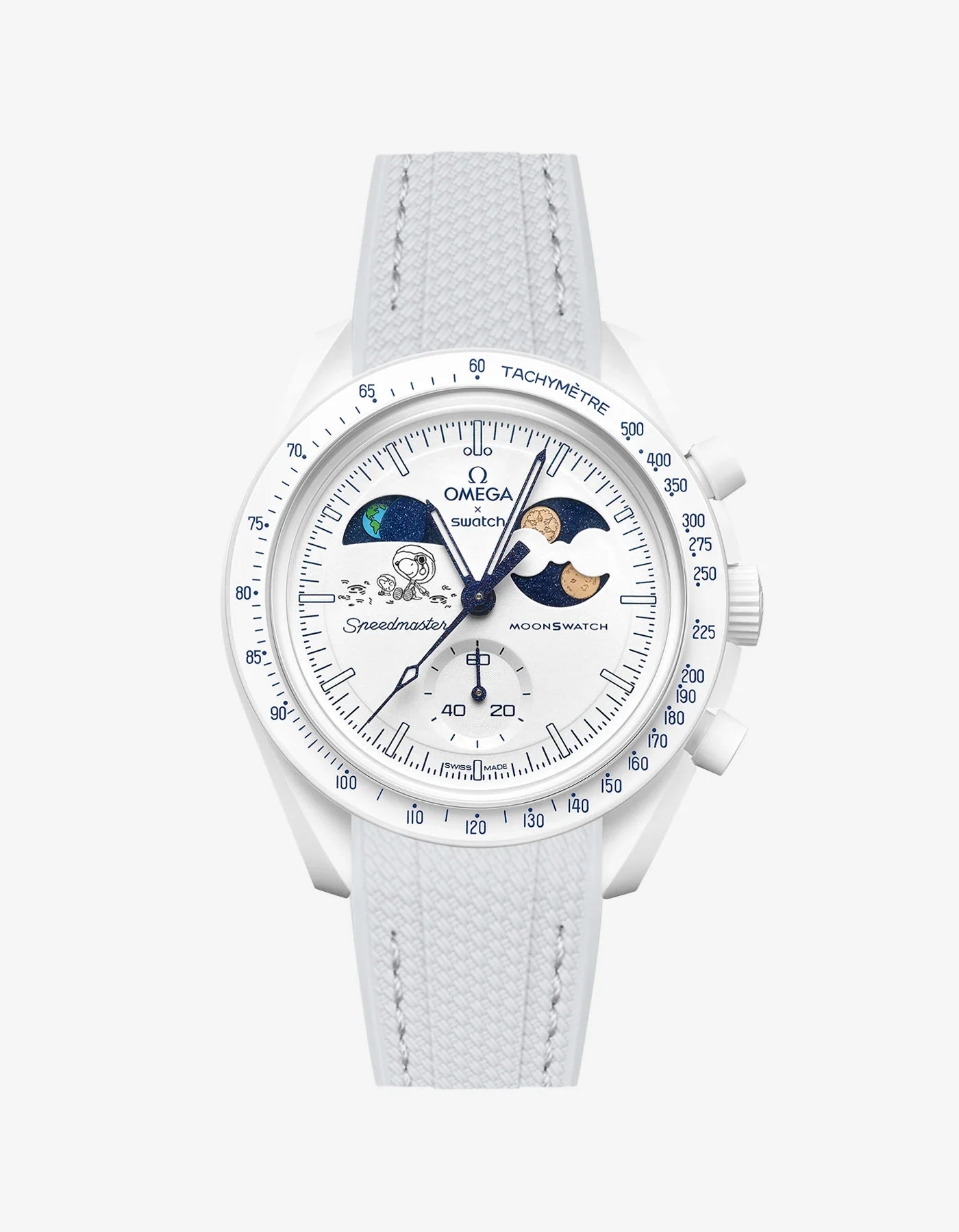 Custom Strap - OMEGA® X SWATCH® BIOCERAMIC MOONSWATCH™ – MISSION TO EARTHPHASE – MOONSHINE GOLD (COLD MOON)