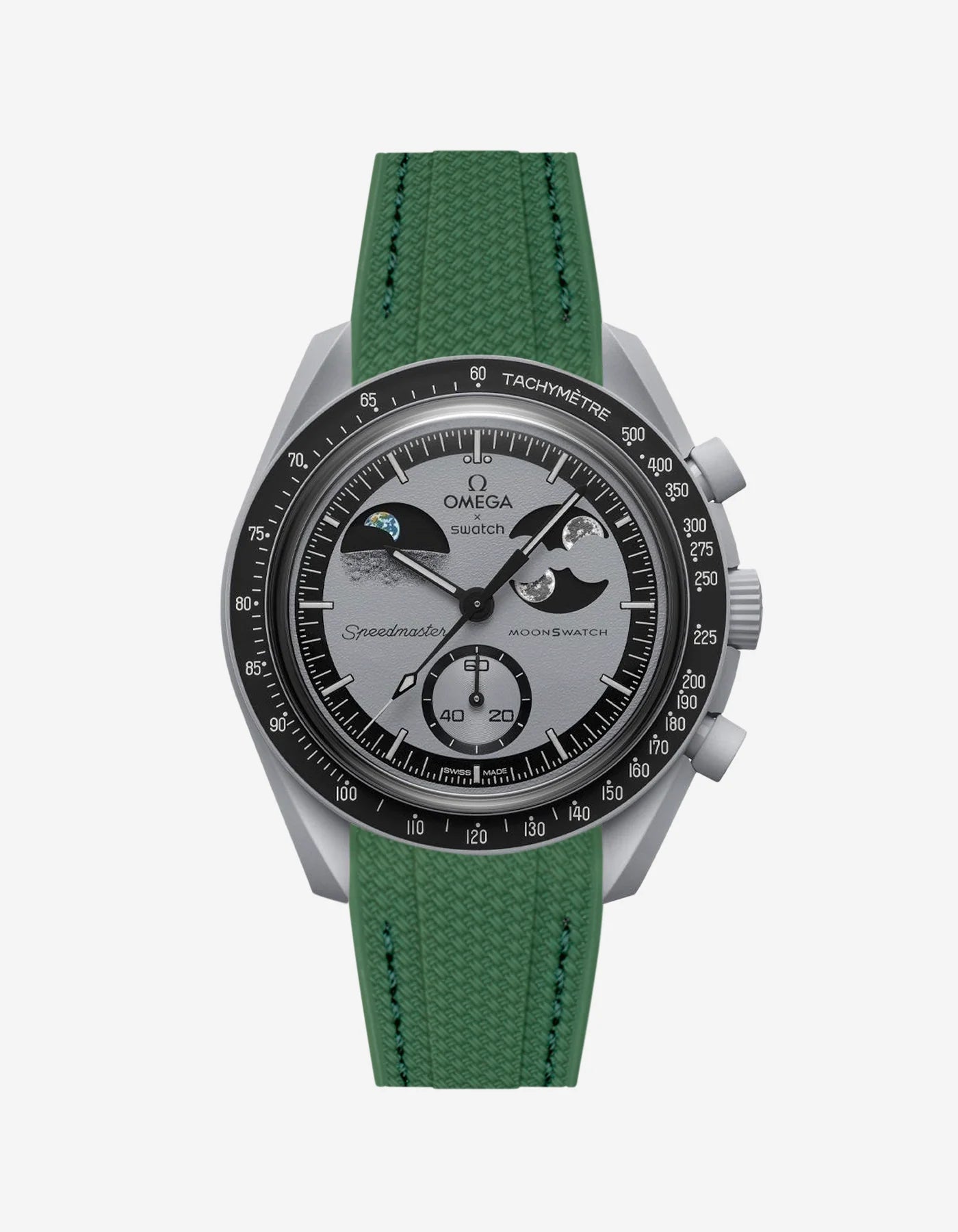 Custom strap - OMEGA® X SWATCH® BIOCERAMIC MOONSWATCH™ – MISSION TO EARTHPHASE