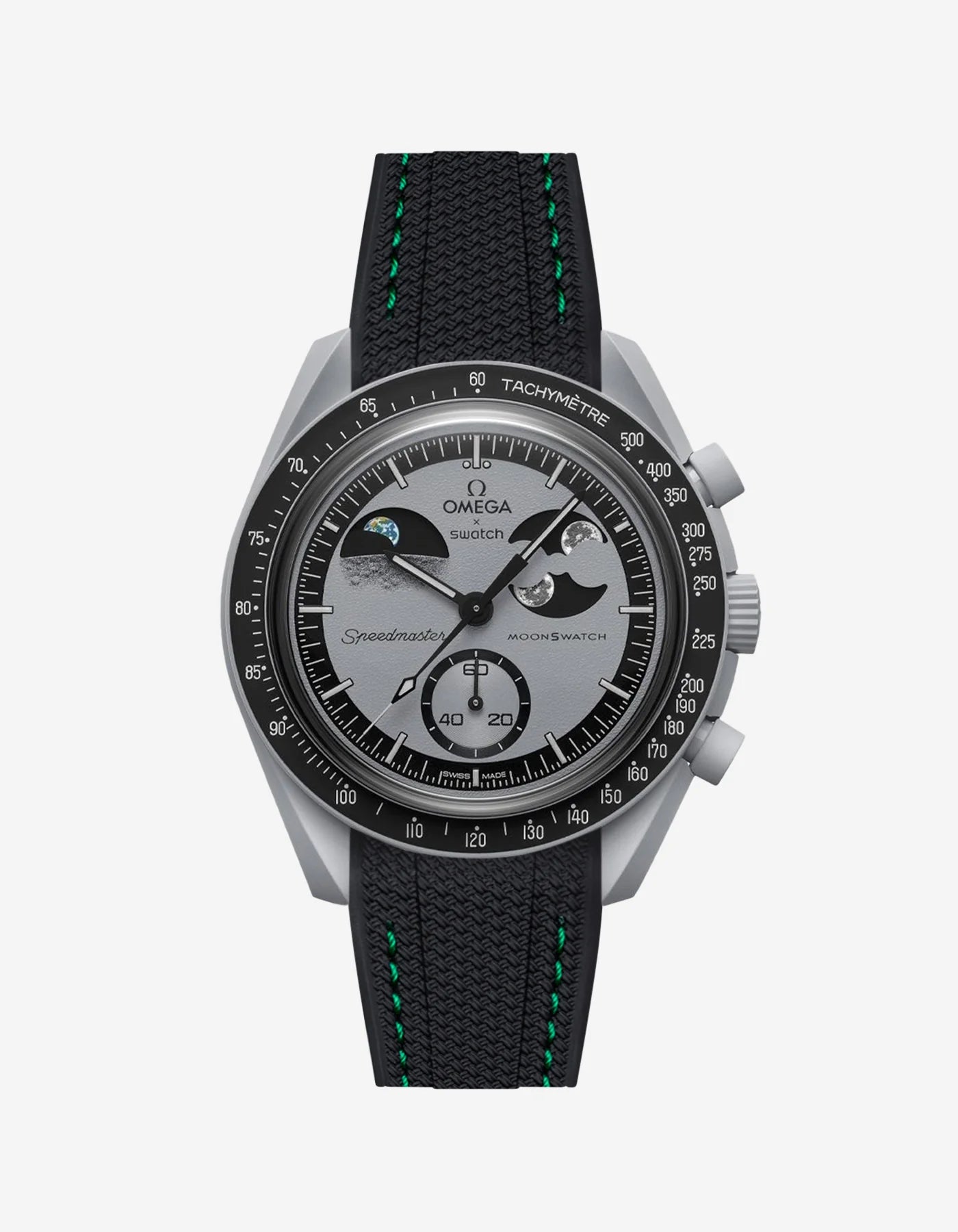 Custom strap - OMEGA® X SWATCH® BIOCERAMIC MOONSWATCH™ – MISSION TO EARTHPHASE