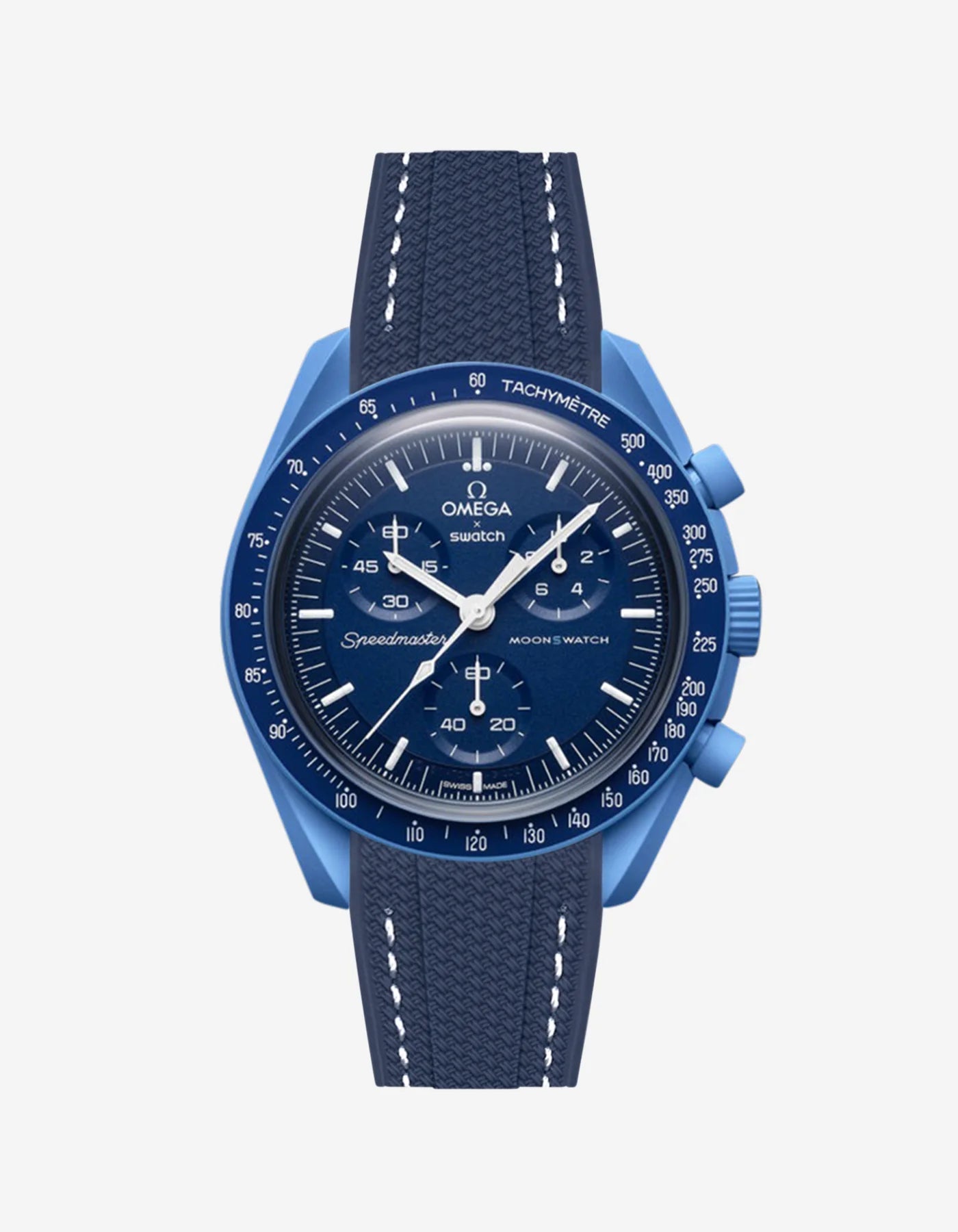 Custom Strap - OMEGA® X SWATCH® BIOCERAMIC MOONSWATCH™ – MISSION TO NEPTUNE