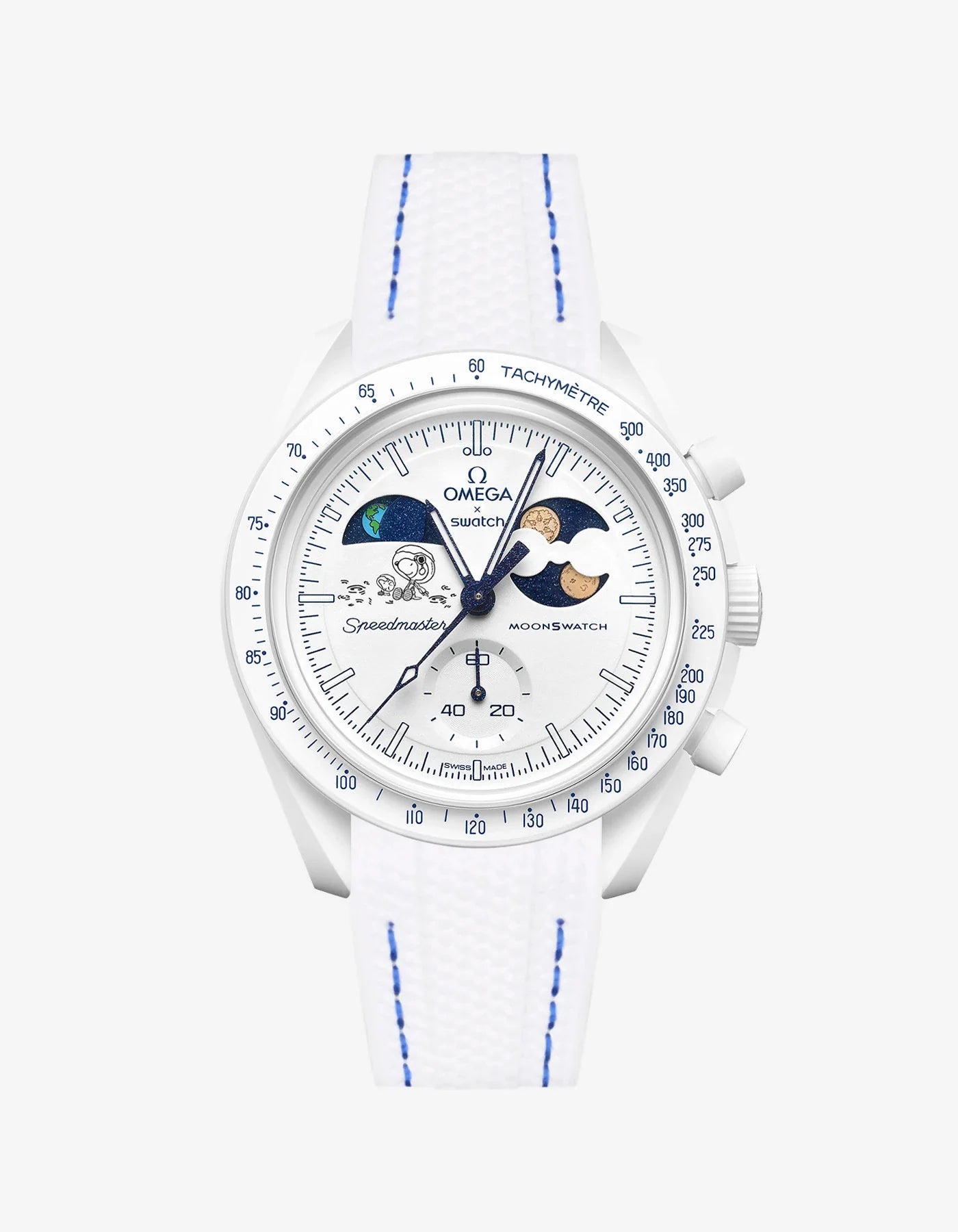 Custom Strap - OMEGA® X SWATCH® BIOCERAMIC MOONSWATCH™ – MISSION TO EARTHPHASE – MOONSHINE GOLD (COLD MOON)