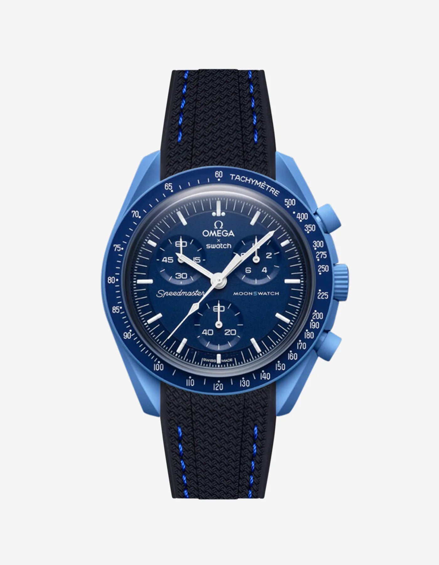Custom Strap - OMEGA® X SWATCH® BIOCERAMIC MOONSWATCH™ – MISSION TO NEPTUNE