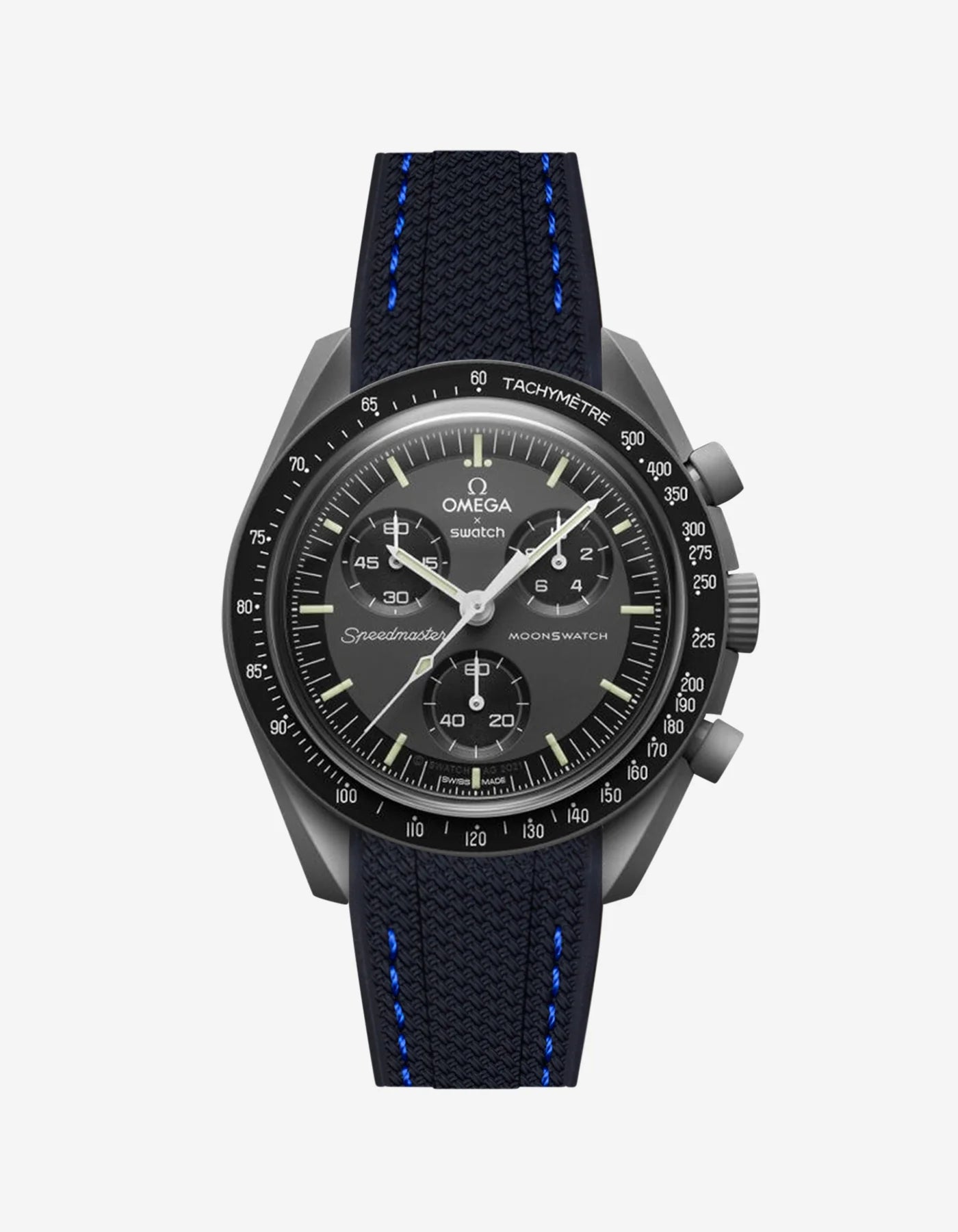 Custom Strap - OMEGA® X SWATCH® BIOCERAMIC MOONSWATCH™ – MISSION TO MERCURY