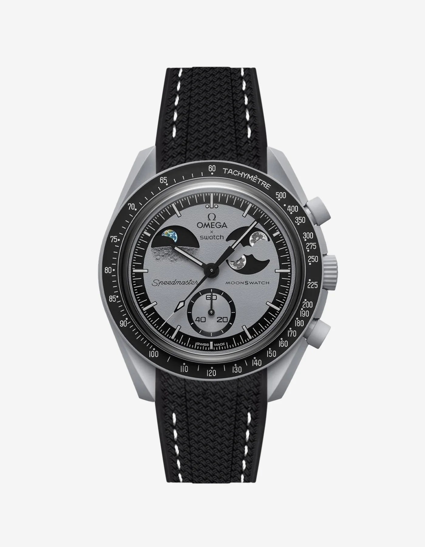 Custom strap - OMEGA® X SWATCH® BIOCERAMIC MOONSWATCH™ – MISSION TO EARTHPHASE
