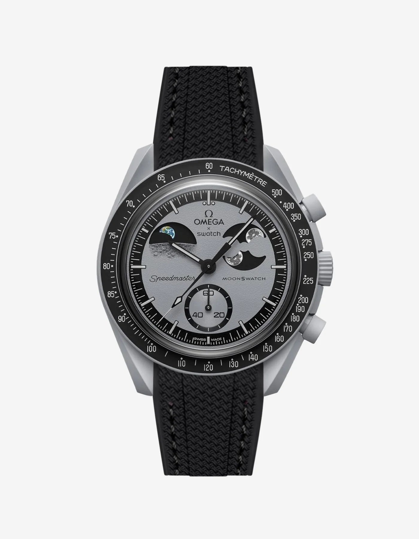 Custom strap - OMEGA® X SWATCH® BIOCERAMIC MOONSWATCH™ – MISSION TO EARTHPHASE