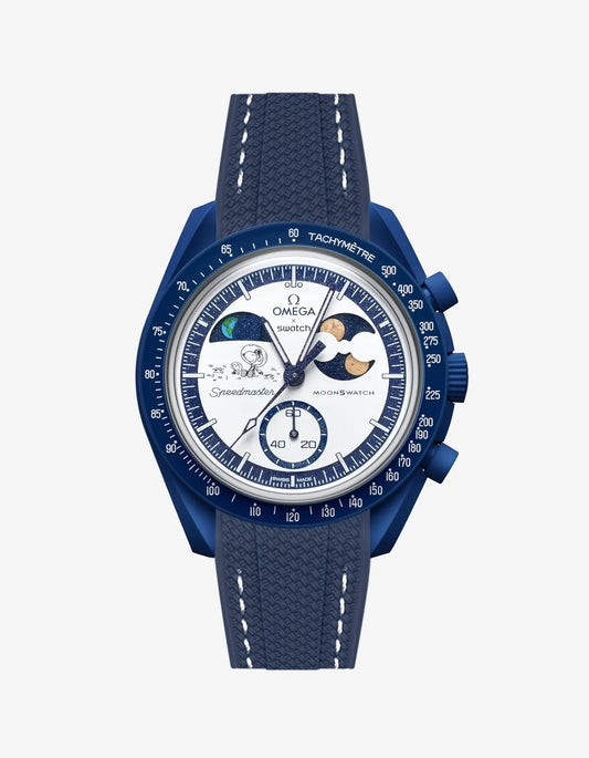 Custom Strap - OMEGA® X SWATCH® BIOCERAMIC MOONSWATCH™ – MISSION TO THE MOON – MOONSHINE GOLD