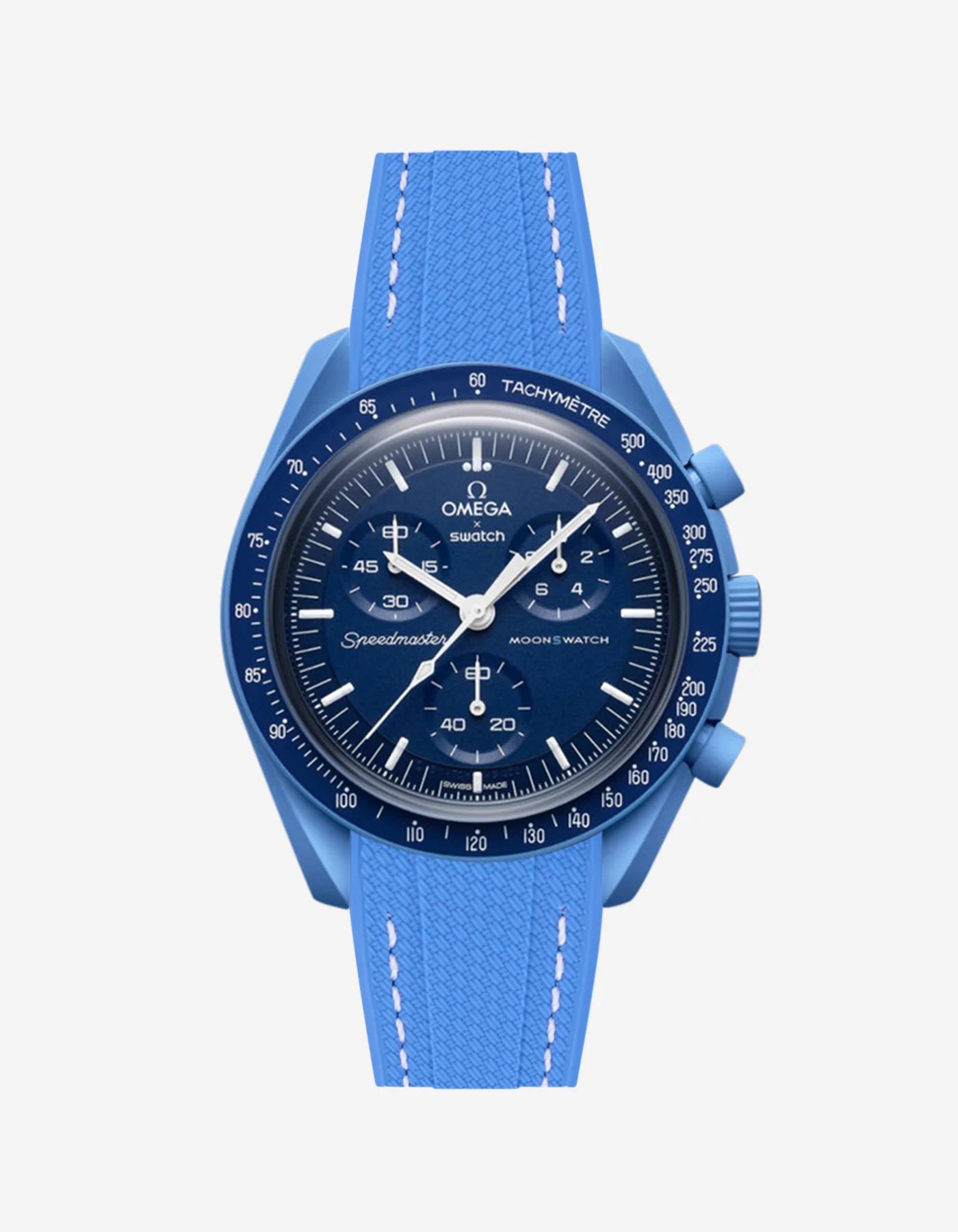 Custom Strap - OMEGA® X SWATCH® BIOCERAMIC MOONSWATCH™ – MISSION TO NEPTUNE
